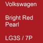 Preview: Volkswagen, Bright Red Pearl, LG3S / 7P.